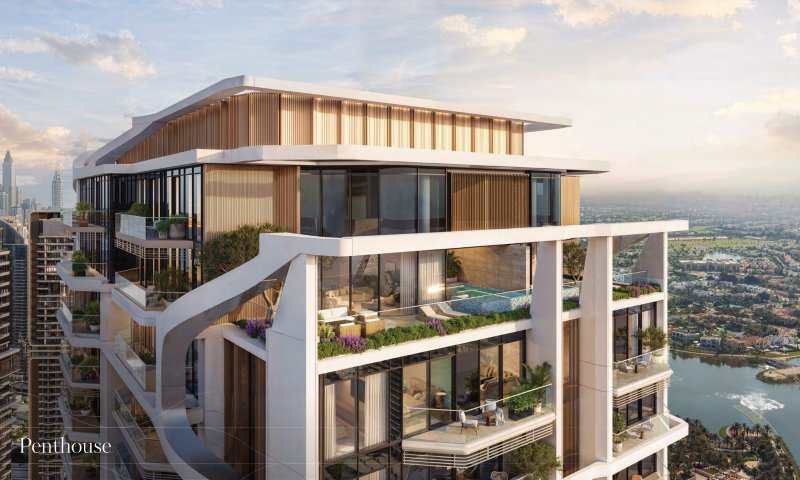 Dubai Jumeirah Islands Residencias exclusivas frente al agua