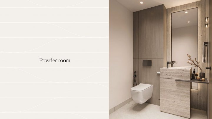 Dubai Jumeirah Islands Residenze esclusive fronte acqua