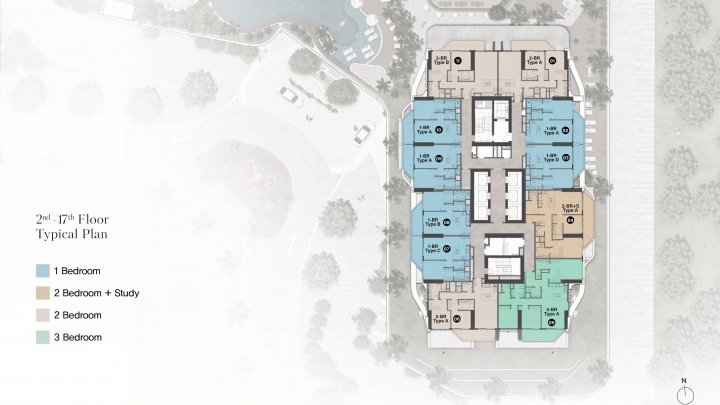 Dubai Jumeirah Islands Residenze esclusive fronte acqua