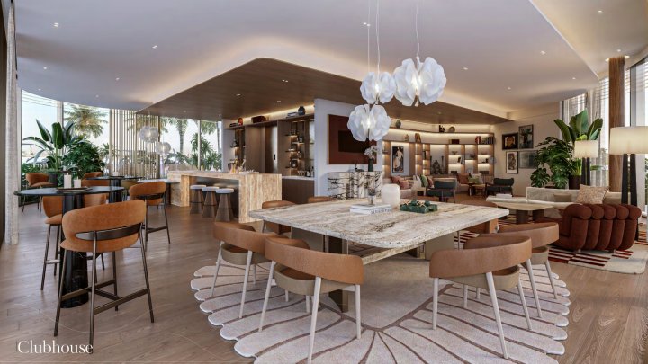 Dubai Jumeirah Islands Residencias exclusivas frente al agua