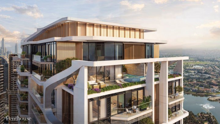 Dubai Jumeirah Islands Residencias exclusivas frente al agua