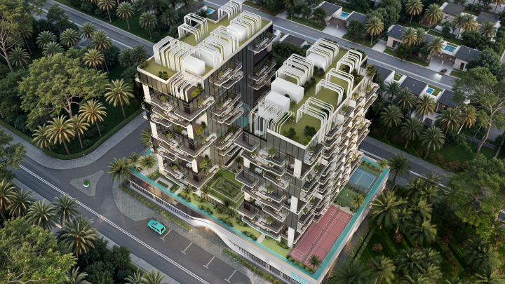 TW-B 1 BHK T1B Al Furjan, Dubai – Luxuswohnungen zum Verkauf