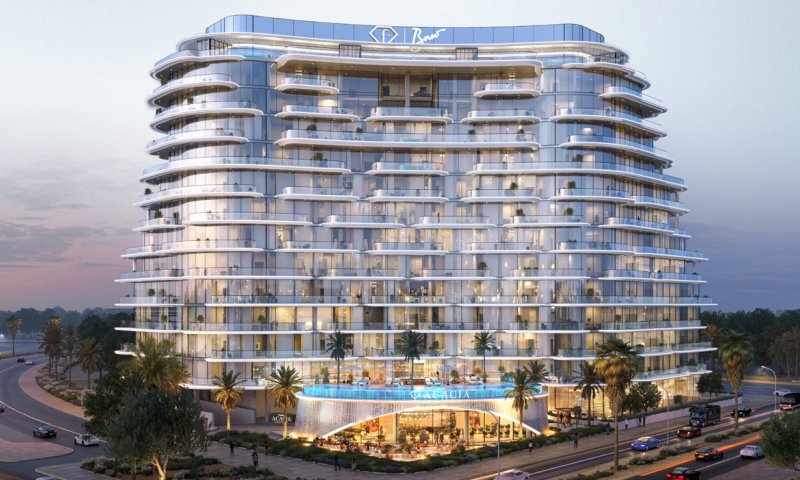 Ras Al Khaimah, Île Al Marjan - Vie de luxe avec vue panoramique sur la mer