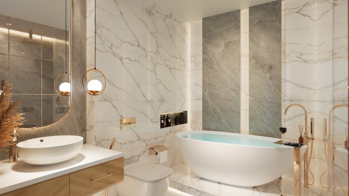 1 BR T-B Ras Al Khaimah, Al Marjan Island - Luxus-Wasserfront-Wohnungen