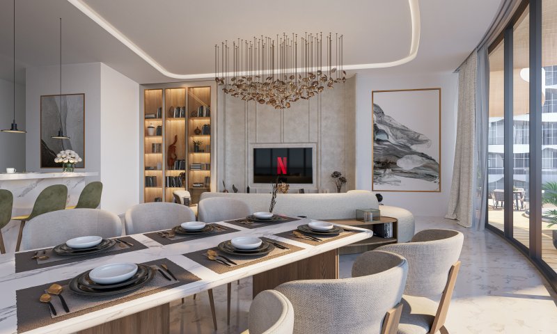 1 BR T-B Ras Al Khaimah, Al Marjan Island - Luxus-Wasserfront-Wohnungen