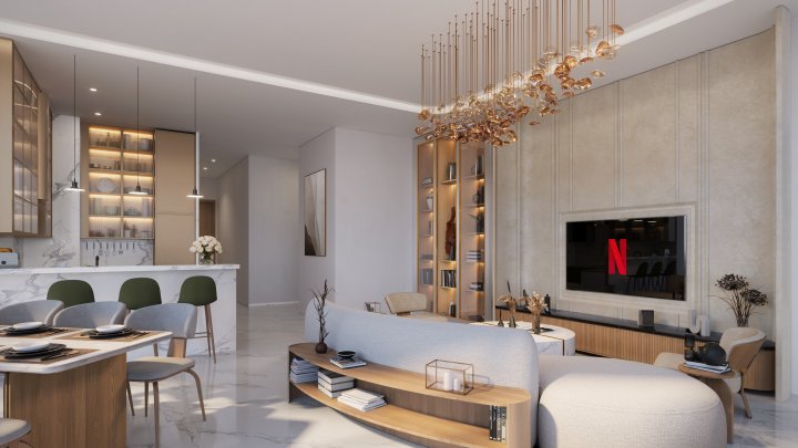 2 BR T-C1 Ras Al Khaimah, Al Marjan Island - Luxus-Wasserfront-Wohnungen