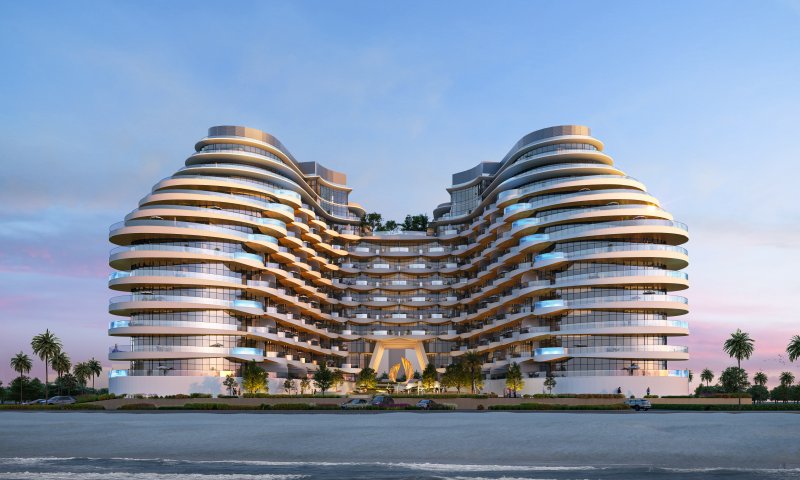 3 BR T-B Ras Al Khaimah, Al Marjan Island - Luxus-Wasserfront-Wohnungen